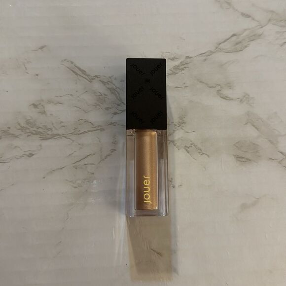 Jouer Cosmetics Paris Lights Eye Paint Liquid Eyeshadow in l’amour metallic pink - Picture 3 of 6